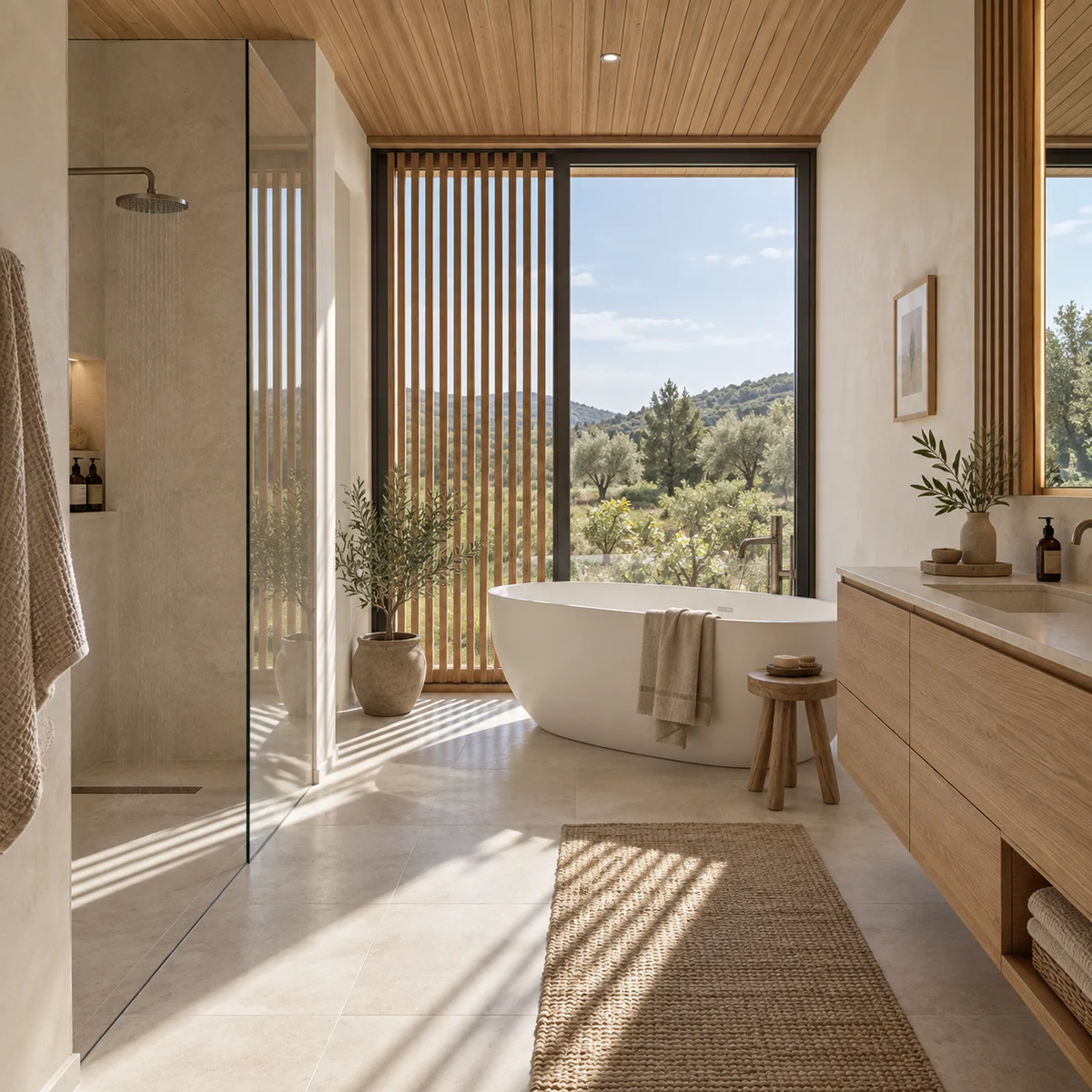 Illustrative image of the Upupa bathroom