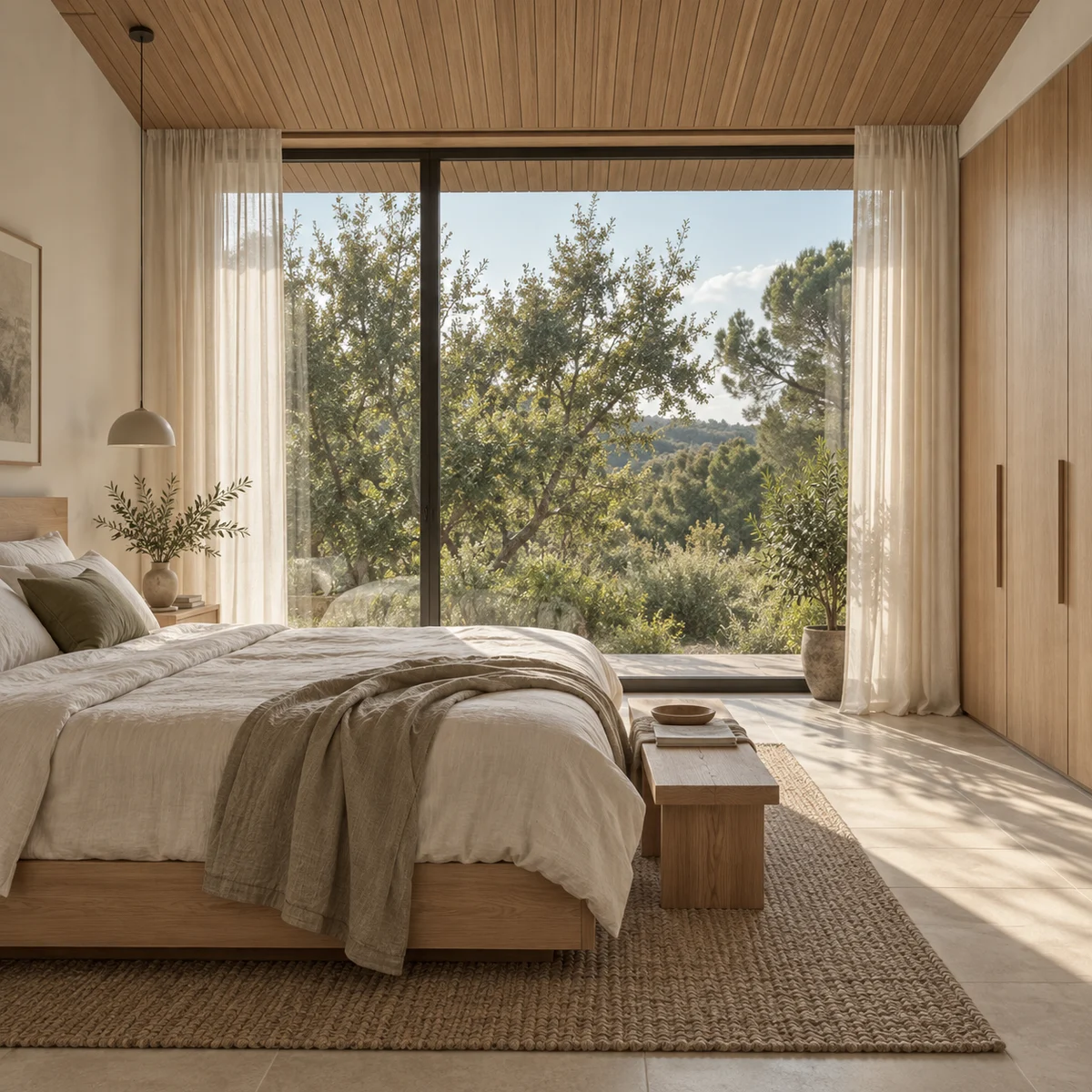 Illustrative image of the Upupa bedroom