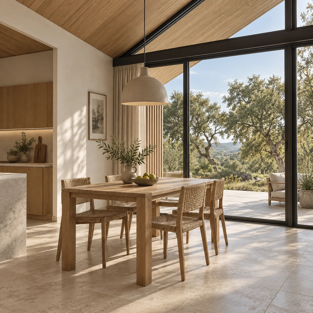 Illustrative image of the Upupa dining area