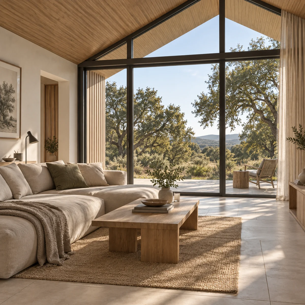 Illustrative image of the Upupa living room